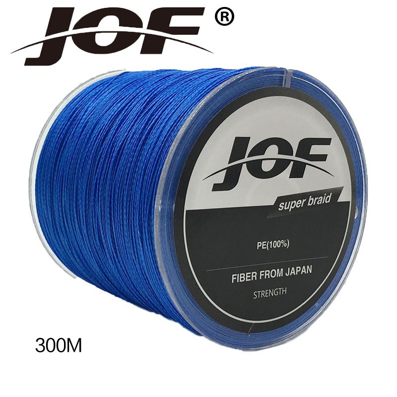 JOF Xinli Gear 4-Braid PE Strong 300m Lenza da pesca anti-morso_voghion.com