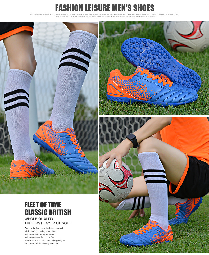 Professional Men Top Quality Footboot Boots Soccer Cleats Comfortable Sport Training Hot-selling High-quality TF/FG_voghion.com