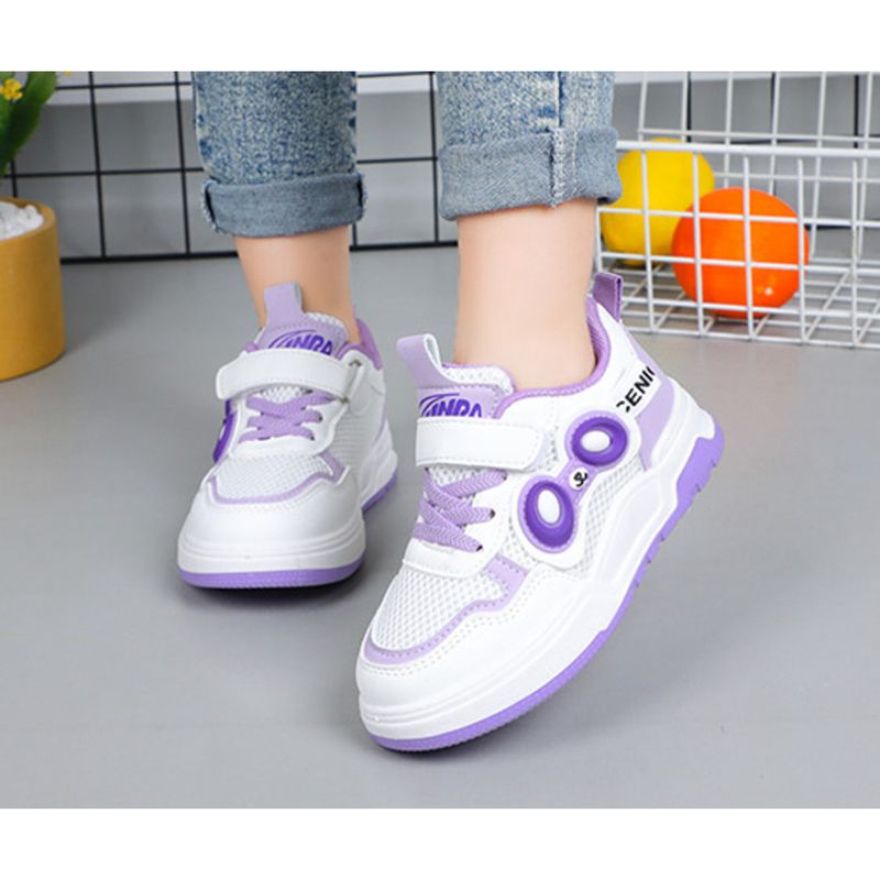 Sport schuhe sommer neue mesh oberfläche atmungs licht mädchen schuhe student campus sport schuhe_voghion.com
