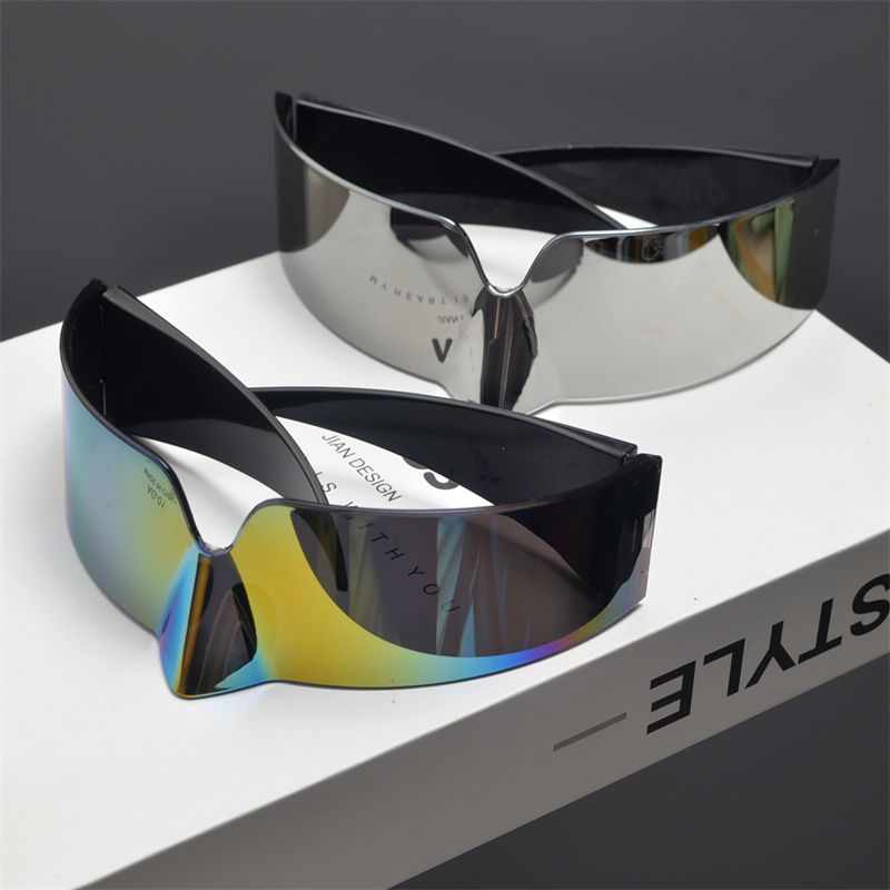 Cyberpunk Future Technology Integrato Frameless Per Danze Maschili E Femminili Jumping Di Chickbeak Sunglasses_voghion.com