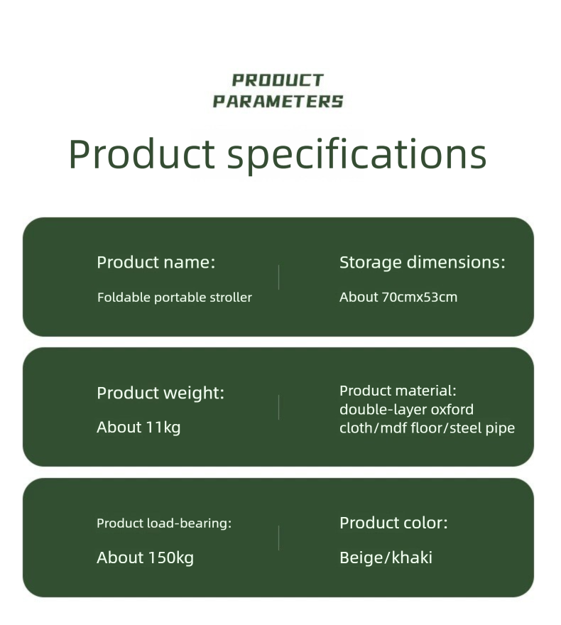 Tragbarer Picknickwagen für den Außenbereich, kleiner Anhänger, Campingwagen, Faltwagen_voghion.com