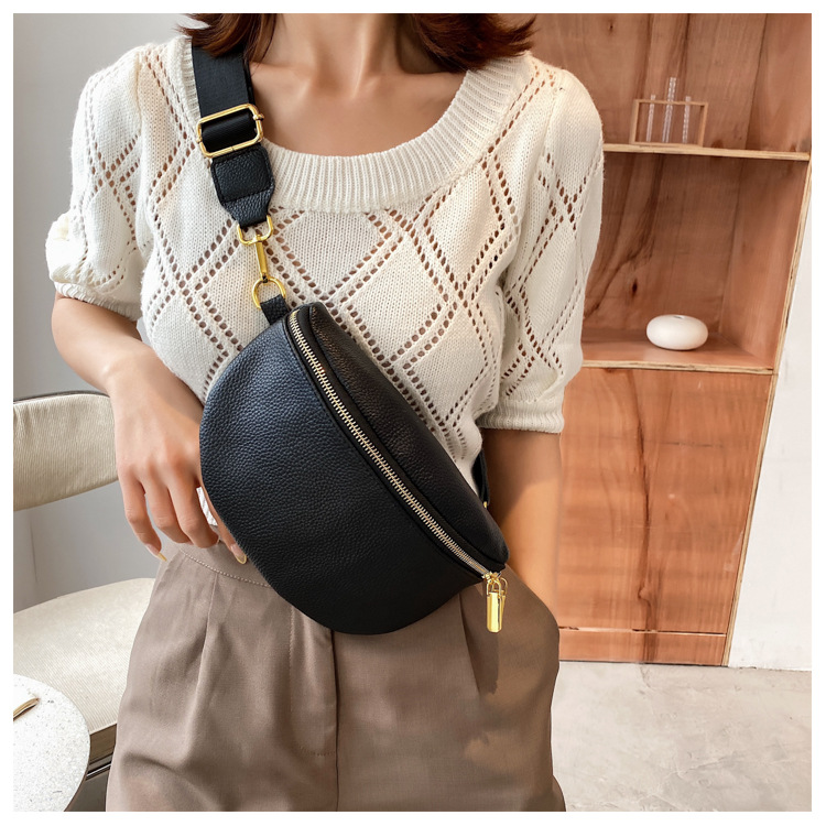 Modesch Tailletasch fir Fraen Trendy Fréijoer an Hierscht fir Fraen 2024 Nei Broschttasch fir Fraen Design Sense Versatile Crossbody_voghion.com