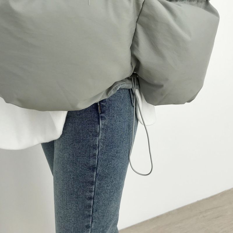 Cropped Puffer Vest For Women - Lightweight Quilted Sleeveless Jacket, Winter Layering Piece With Stand Collar & Zip Front_voghion.com
