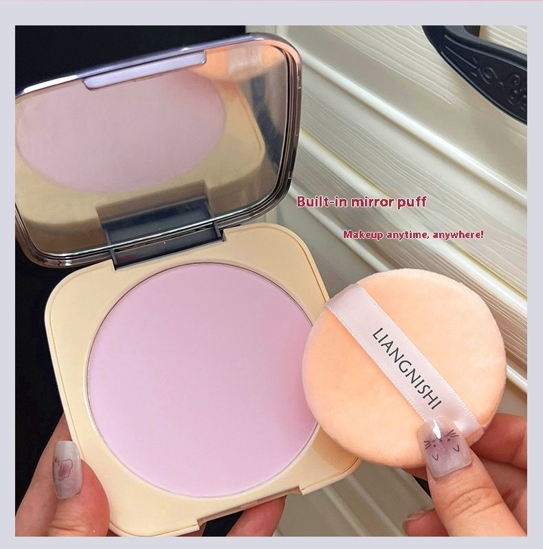 Poudre fixatrice de maquillage Velvet Fog Big Powder Waterproof Durable Matte Dry And Wet Délicate Skin Friendly_voghion.com