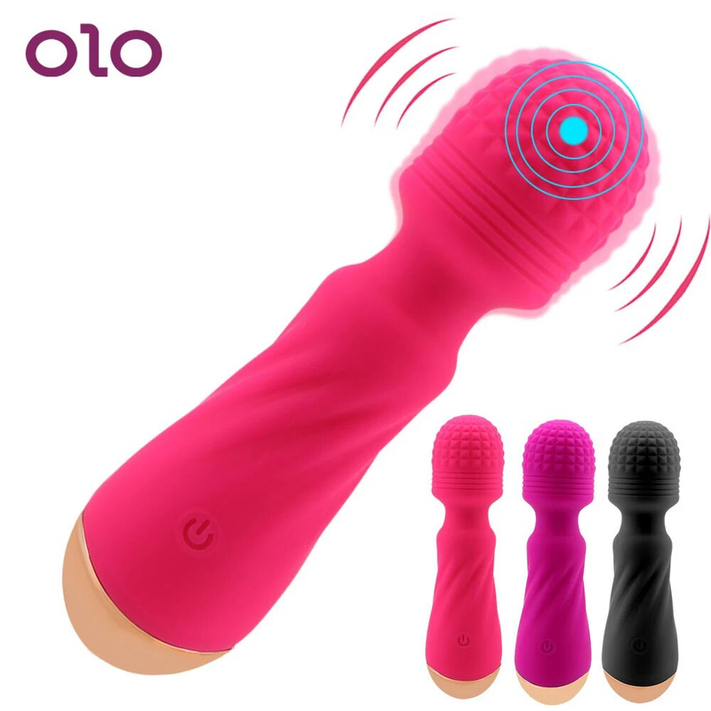 AV-sauvan vibraattori, tehokas dildovibraattori, 12-taajuinen G-pisteen klitoriksen stimulointiin tarkoitettu seksilelu naisille ja naisille_voghion.com