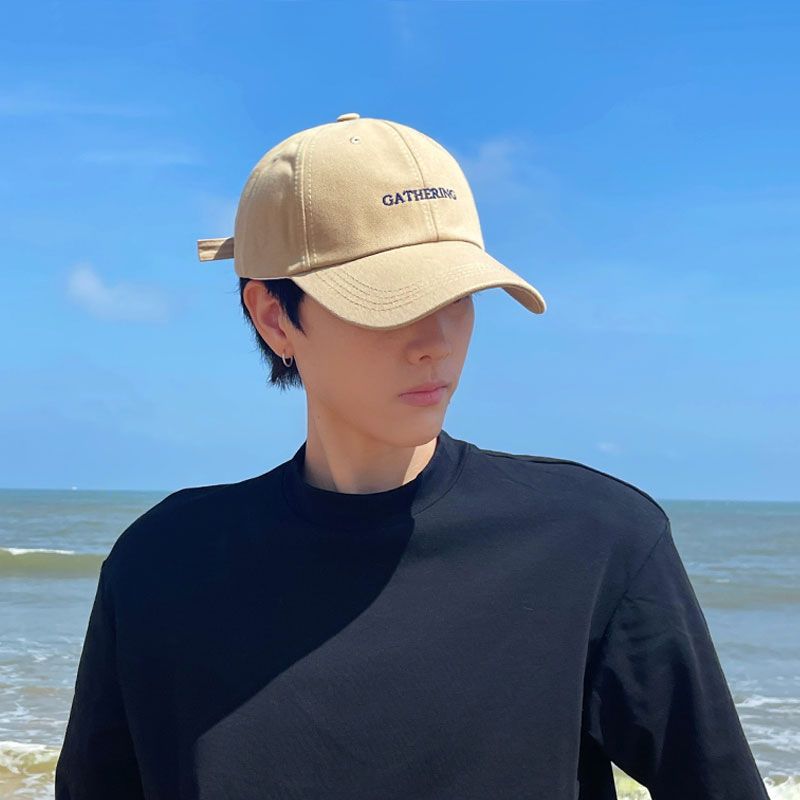 Big Head Cap Herren Schwarze Baseballkappe Sommer Lässig Vielseitig Große Größe Herrenstil_voghion.com