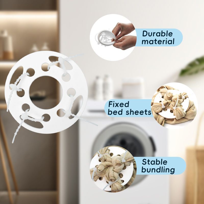 Fixer Anti-Wrinkle riduce i grovigli del bucato, foglio riutilizzabile per il lavaggio_voghion.com