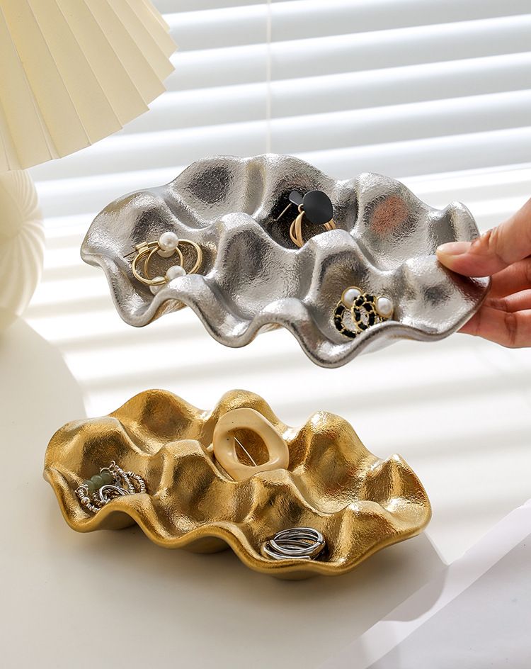 Creative Photography Ceramic Props Egg Tray Display Tray Jewelry Storage High Value Tray_voghion.com