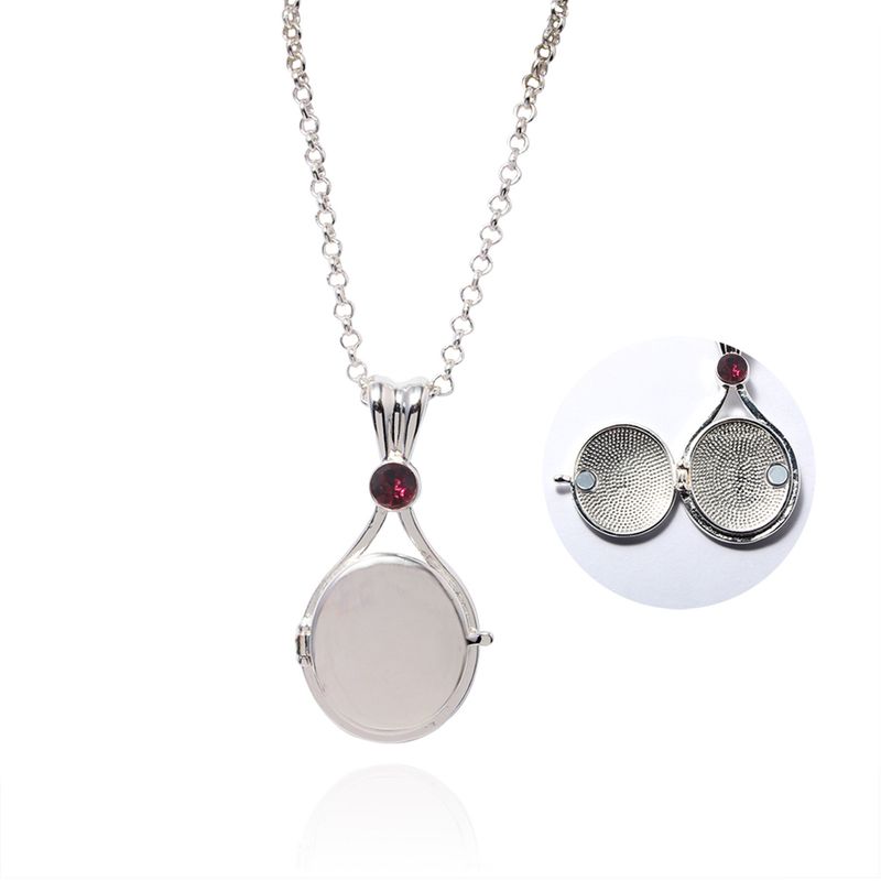 Collier avec pendentif en forme de coquillage de sirène en laiton, marque de sable rouge H2O, produit d'anime, ouvrable, pour femme_voghion.com