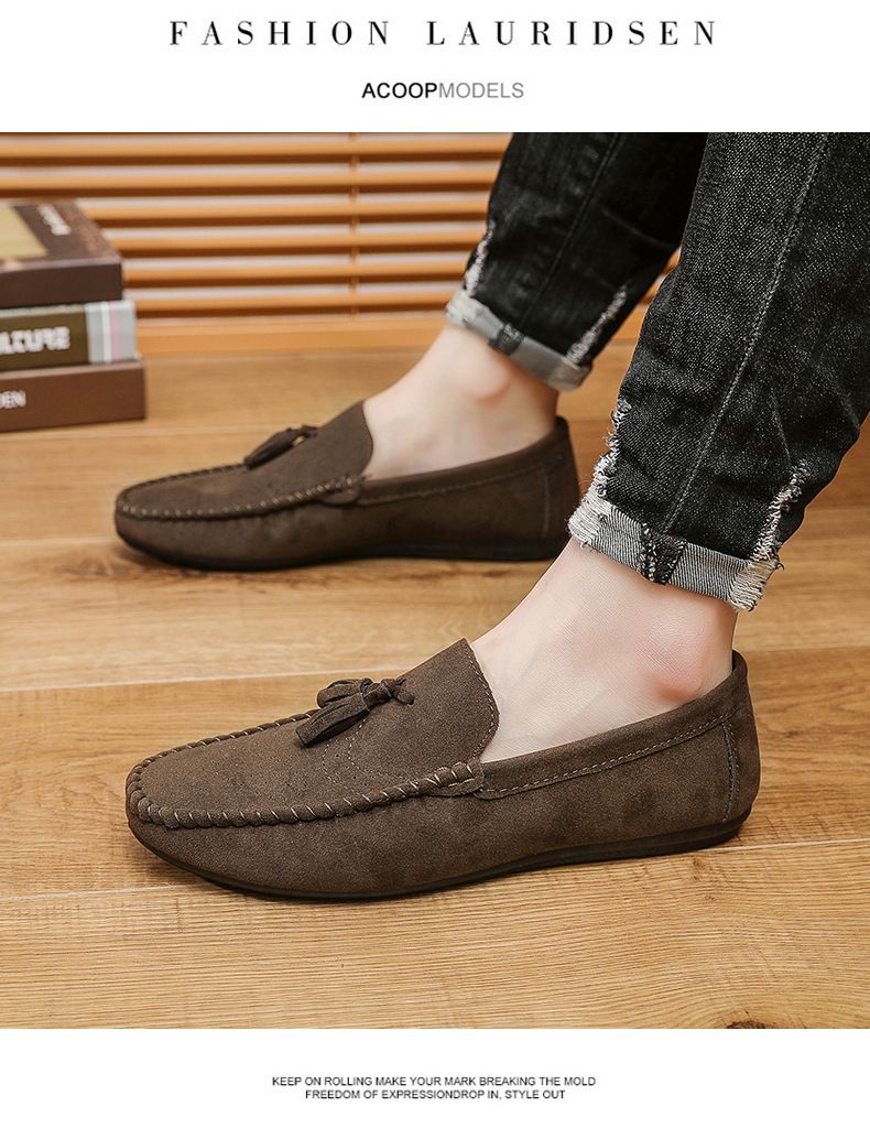 SHLIANG Klassische Herren Freizeitschuhe Mode Fahren Casual Bootsschuhe Herren Hochwertige Weiche Sohle Herren Loafer Mokassin Schuhe X0052_voghion.com