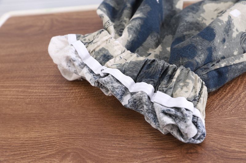 Pojkars kortärmade set 2024 Kinesisk stil för små pojkar, snygg och avslappnad barntrend_voghion.com