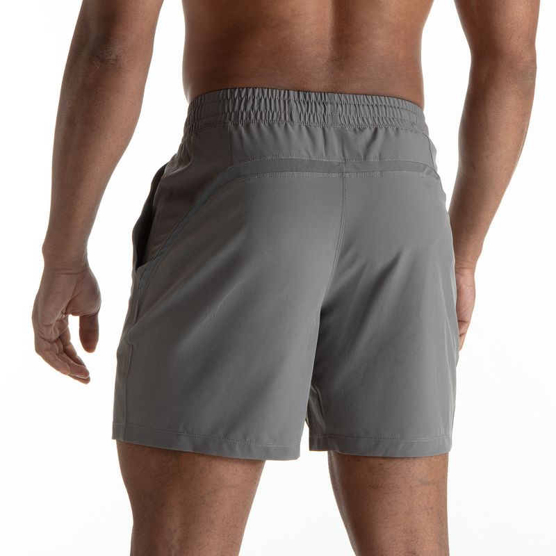 Men's Multi-Sport Training Shorts - Lightweight & Quick-Dry For Running Pickleball & Gym (4-Way Stretch UPF50+ Black/Blue S-XXL)_voghion.com