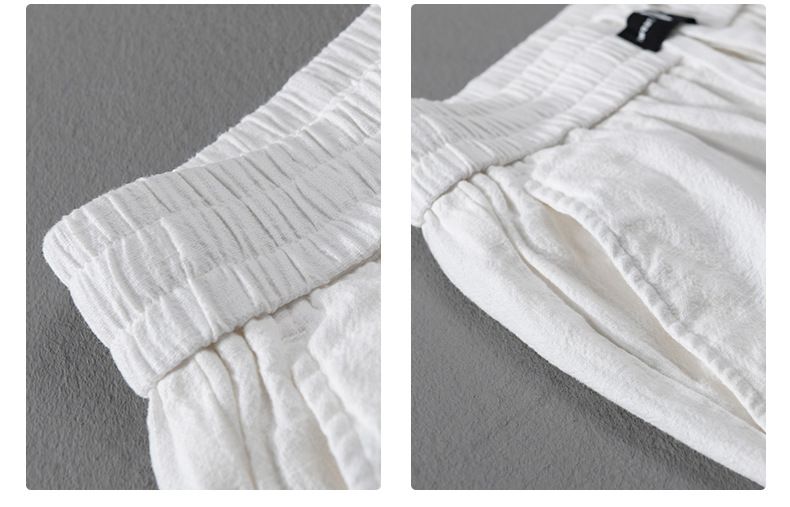 2024 Fréijoer Summer Nei Léngen Cargo Hosen fir Casual Schnür Dënn Grouss Täsch Hosen Streetwear Männer FY7101_voghion.com