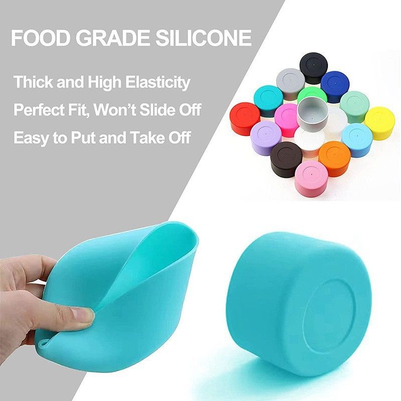 7.5 9cm silikon bardak kapağı paslanmaz çelik Stanley bardak alanı tencere bardak kapağı 32oz-40oz evrensel taban_voghion.com