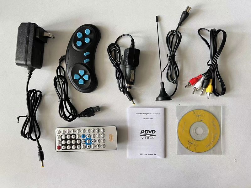 Novi američki standardni 9,8-inčni prijenosni DVD višejezični player EVD zaslon SD kartica USB multimedija cross 8_voghion.com