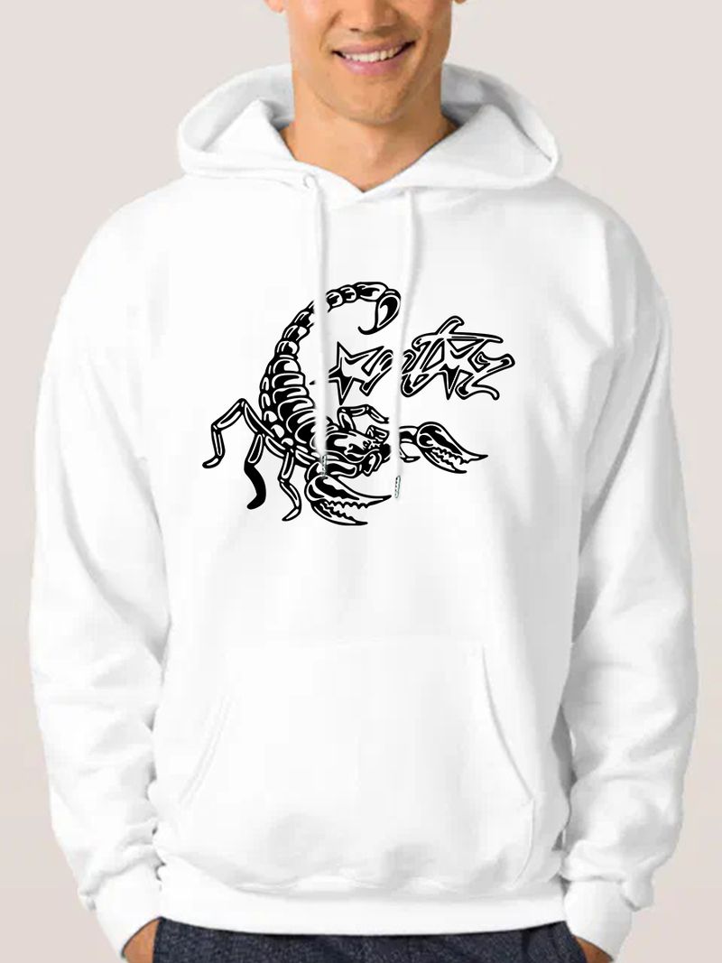 Pull à capuche de couleur unie de style américain pour hommes, nouvelle marque de mode rétro printemps et automne 2024_voghion.com