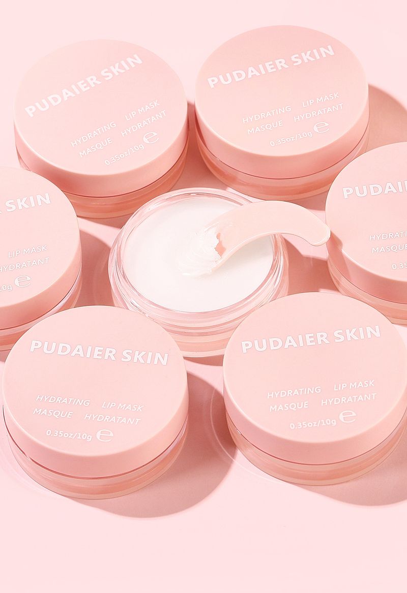 Pudaier Moisturizing Lip Mask Læbepleje Dybt nærende Lip Gloss Lip Protection Reducerer læbelinjer velegnet til alle hudtyper_voghion.com