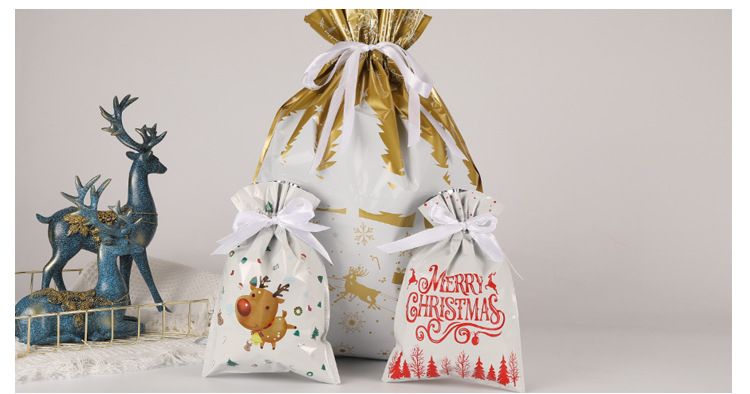 Christmas Gift Bag in stock 2024 New Halloween Drawstring Candy Bag suit Gift Bag _voghion.com