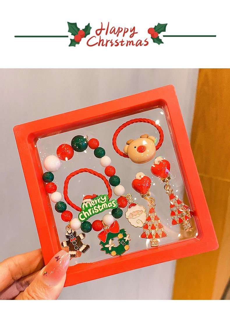 Heißer Verkauf Weihnachten Armbänder Handgemachte Armbänder Bunte Armbänder Weihnachten Geschenke Vielseitig Schmuck kinder Zubehör_voghion.com