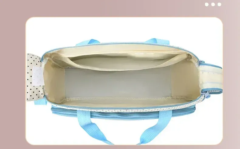 5pcs/set Large Capacity for Mom Travel Stroller Organizer Baby Diaper Mummy Maternity Newborn Accessories Bag_voghion.com