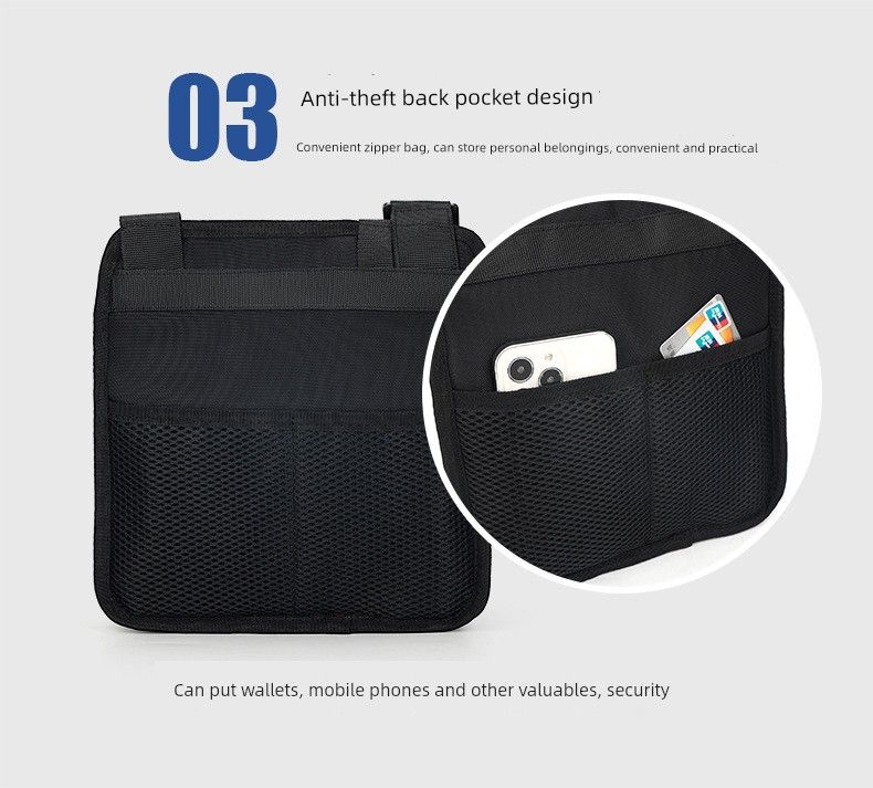 Outdoor Wild Fishing Vacuum Cup 8-Inch Flat Messenger Bag_voghion.com