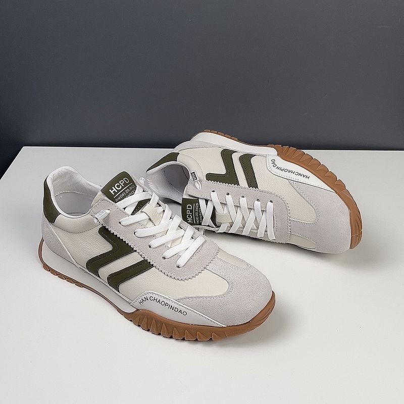 Boys Board Shoes 2025 New Brand Students With White Soft Sole Running A Gump Tide Shoes_voghion.com