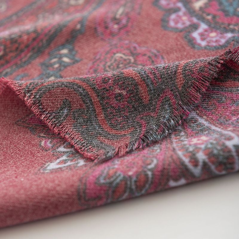 Scarf Autumn and Winter Cashew Nut Printing Female Imitation Cashmere Shawl Thickened Warm and Cold-proof Scarf_voghion.com