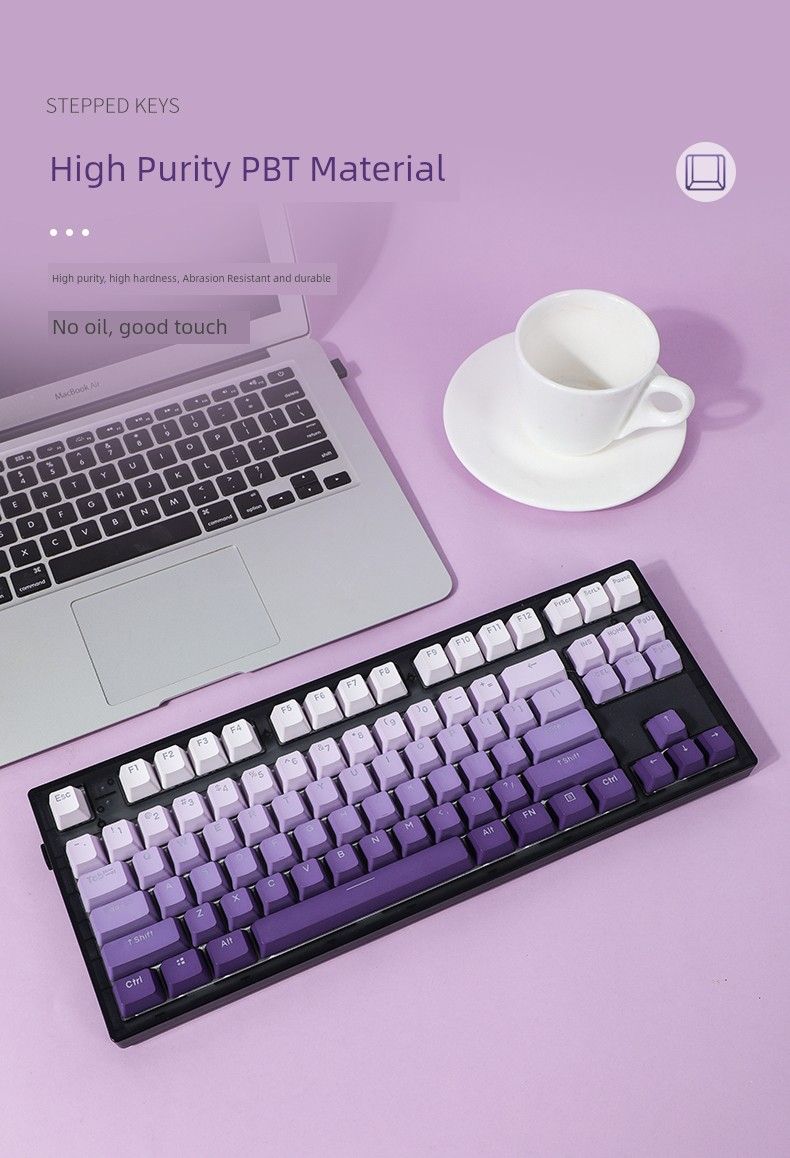 Kcpmaster Dark Fragrance Transparent Side Engraved E-Sports Key Cap_voghion.com