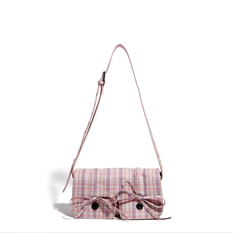 Women's 2025 Spring And Summer New Ballet Style Bow Underarm Folding Shoulder Crossbody Bag Fashionable Hundred_voghion.com