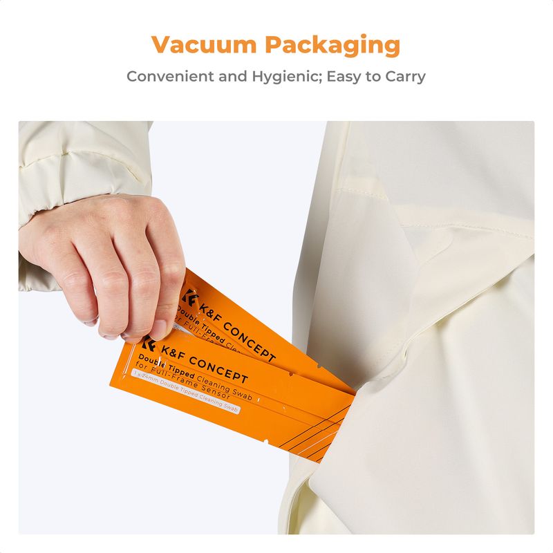 24mm Full-Frame Sensor Swab & 1 * 20ml Cleaning Liquid Cleaner Kit For DSLR SLR Camera_voghion.com