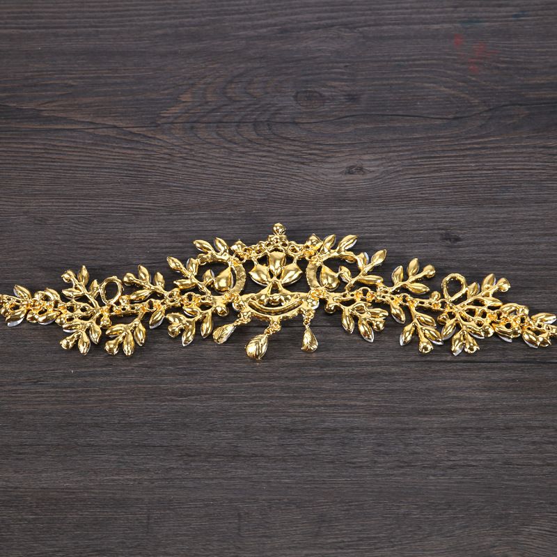 Ornamenti per la fronte con strass, accessori per capelli da sposa in oro e argento, accessori da sposa, accessori per abiti, cerchietto, copricapo, accessori da sposa_voghion.com