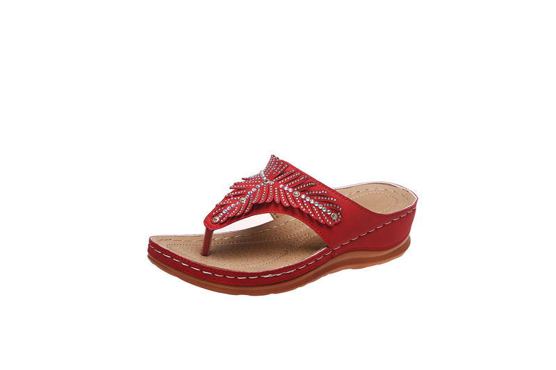 Women's shoes large size slippers women's flip-flops ladies slippers _voghion.com