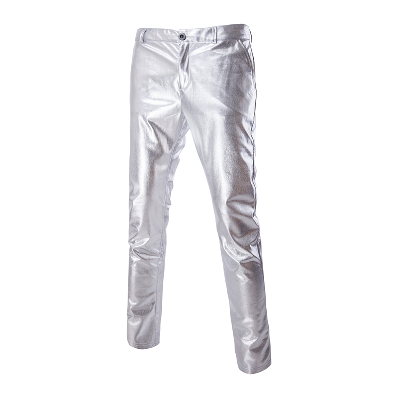 Nuovo completo da uomo slim fit con viso luminoso placcato in oro ZT-A11_voghion.com