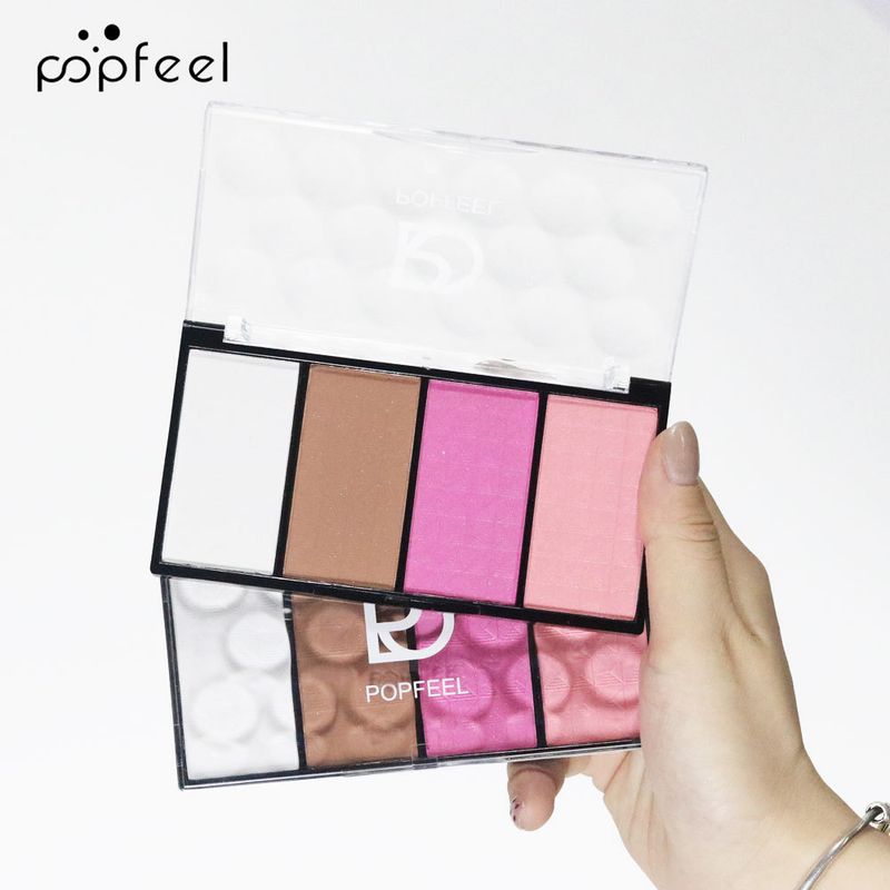 Blush Color Blush Illuminante Fornitura esclusiva per ragazze giovani Caramello Rosa Marrone Terra Colore Trucco femminile conveniente_voghion.com