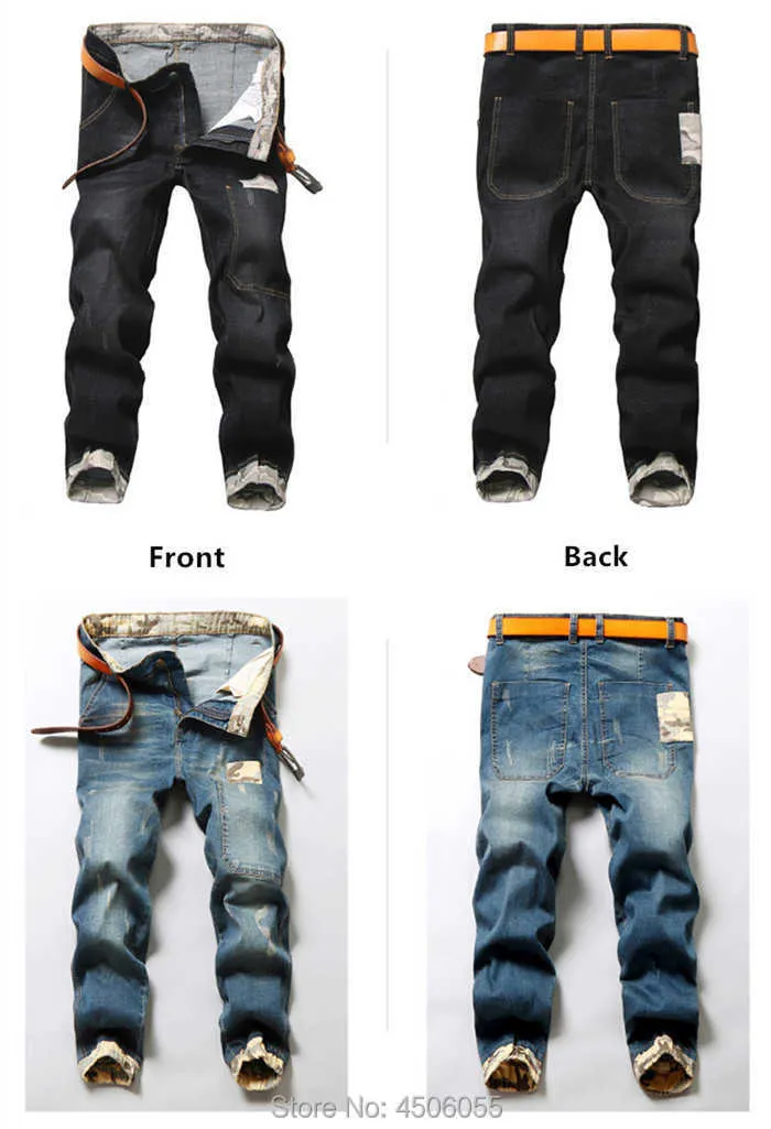 Jeans neri da uomo Pantaloni da jogging per ragazzi in denim blu denim da uomo Pantaloni da jogging per ragazzi hip-hop Harem elasticizzati Plus_voghion.com