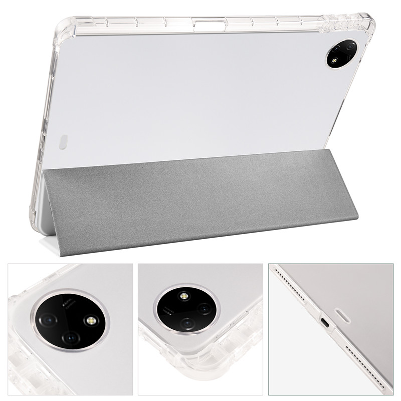 Coque für Vivo Pad 2 Hülle 12,1 Zoll Hülle mit Stifthalter Tablet Funda für Vivo Pad 2 2023 Hülle PU Leder dreifach gefaltete Hülle Stift_voghion.com