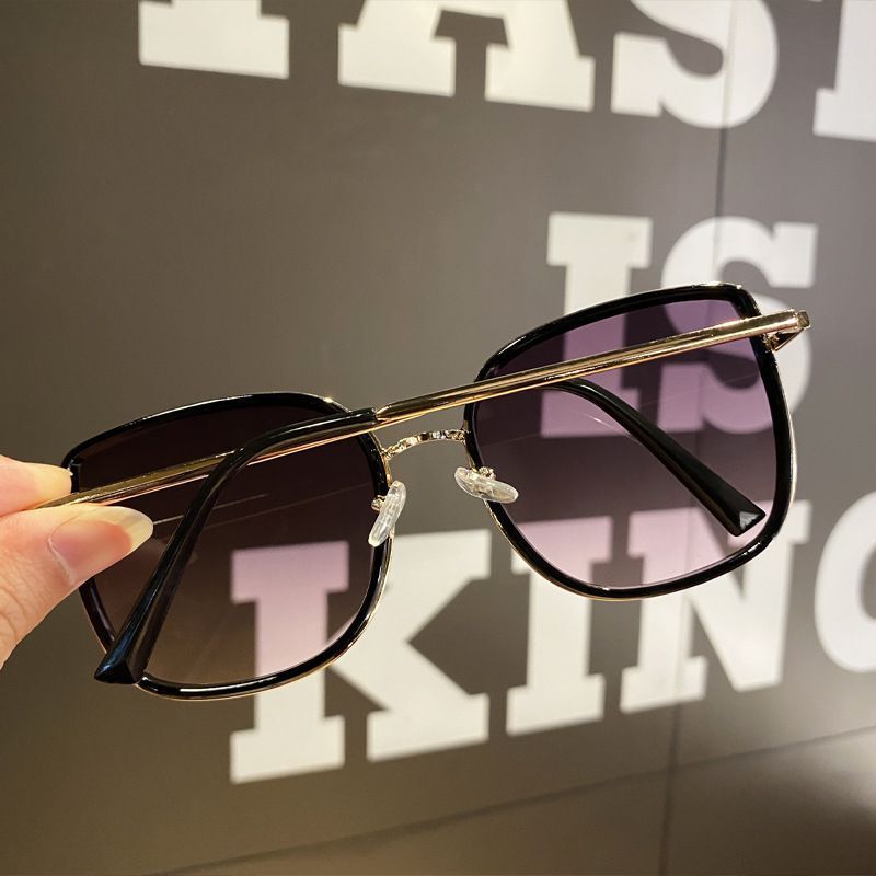 Sonnenbrillen Damen Sommer Neue Sonnenbrillen Sonnenschutzbrillen Zeigen Kleines Gesicht Rundes Gesicht Augen Sonnenbrille Großer Rahmen_voghion.com