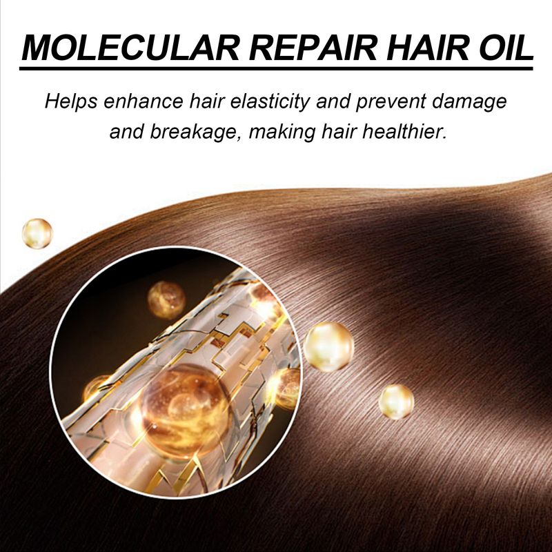 Molecular hair care essential oil, a touch of smooth, moisturizing and light hair care oil_voghion.com
