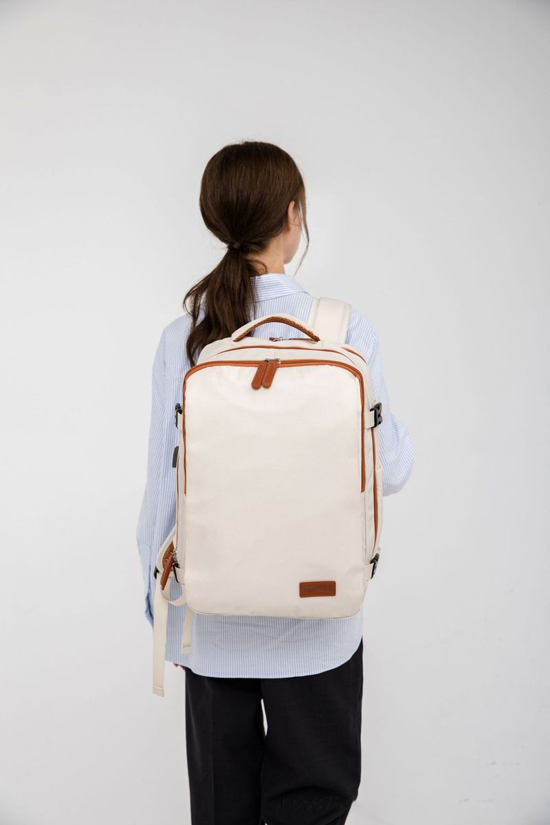 Unisex Large Capacity Backpack For Travel & Daily Use - Lightweight Durable Oxford Fabric With Shoe Compartment (36-55L, Multiple Colors)_voghion.com