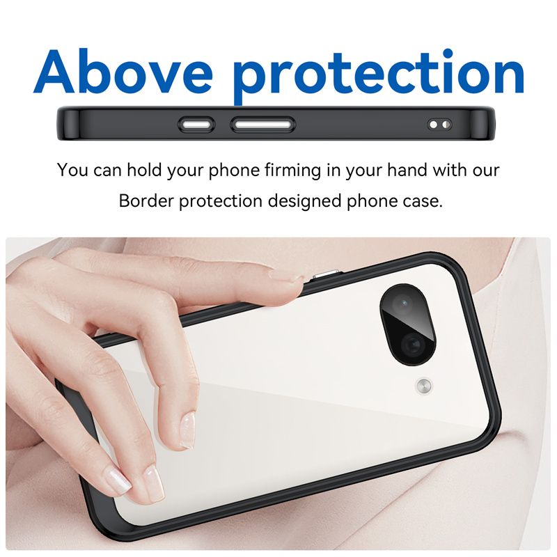 Clear Colorful TPU Case For Google Pixel 9A 9 Pro XL Protective Cover Transparent Coque Shell Fundas_voghion.com