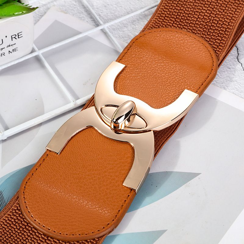 Venda de cós feminino, moda, elástico, novo, casual, decorativo, cinto largo_voghion.com