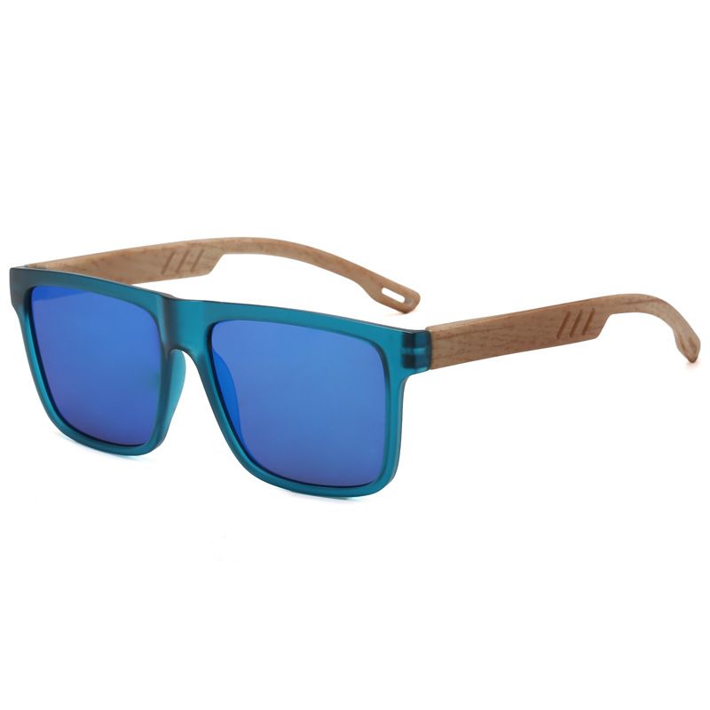 Nuovi occhiali da sole alla moda, versatili e alla moda, con protezione UV in bambù per uomo_voghion.com