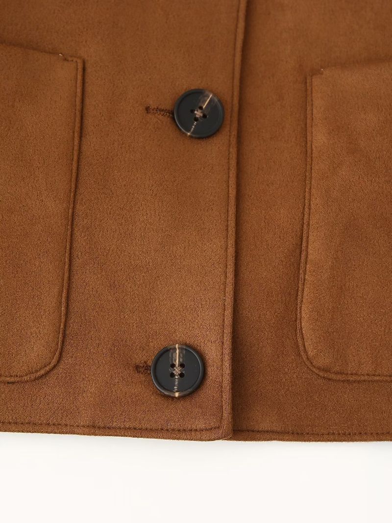 Abbigliamento donna autunno e inverno 2024 nuova moda di strada giacca gonna corta set_voghion.com