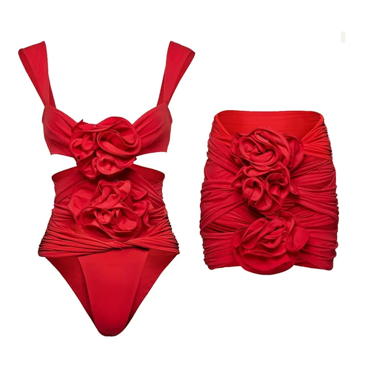 Maillot de bain taille haute mode femme_voghion.com