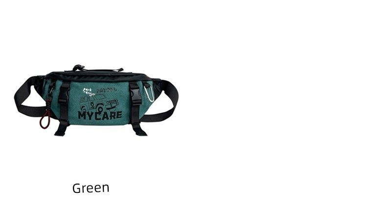 Multifunctional Canvas Outdoor Waterproof Parka Chest Bag_voghion.com