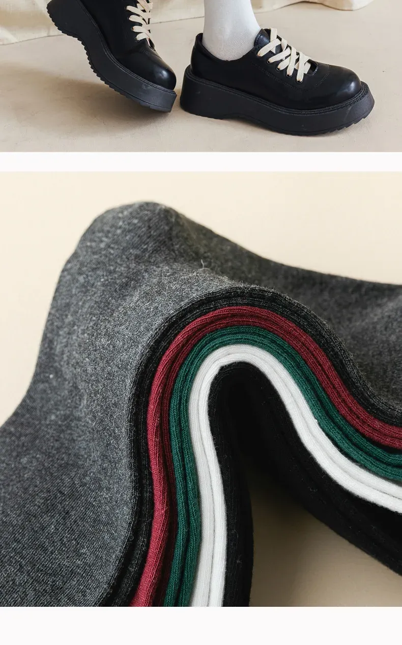 Girls Cotton Long Women Spring Autumn Thigh High Ladies Stockings Fashion School Uniform Socks_voghion.com
