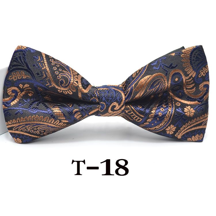 Men's Ties & Handkerchiefs business formal wear, jacquard bow tie, groom, best man, emcee, bow tie, ready stock wholesale available_voghion.com