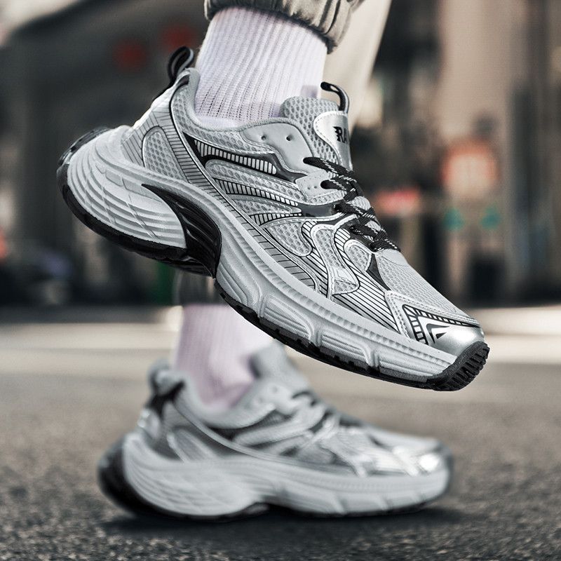 amortizare Pantofi de alergare Rebound Pantofi de sport pentru bărbați anti-alunecare, rezistenti la uzură, respirabili și confortabili Pantofi pentru bărbați_voghion.com