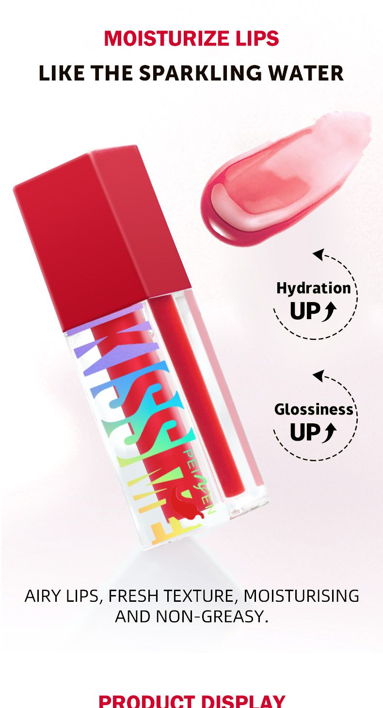 Lip Gloss Sweet Kiss Lip Plumper Waterproof, Moisturizing And Easy To Color Lip Plumper_voghion.com