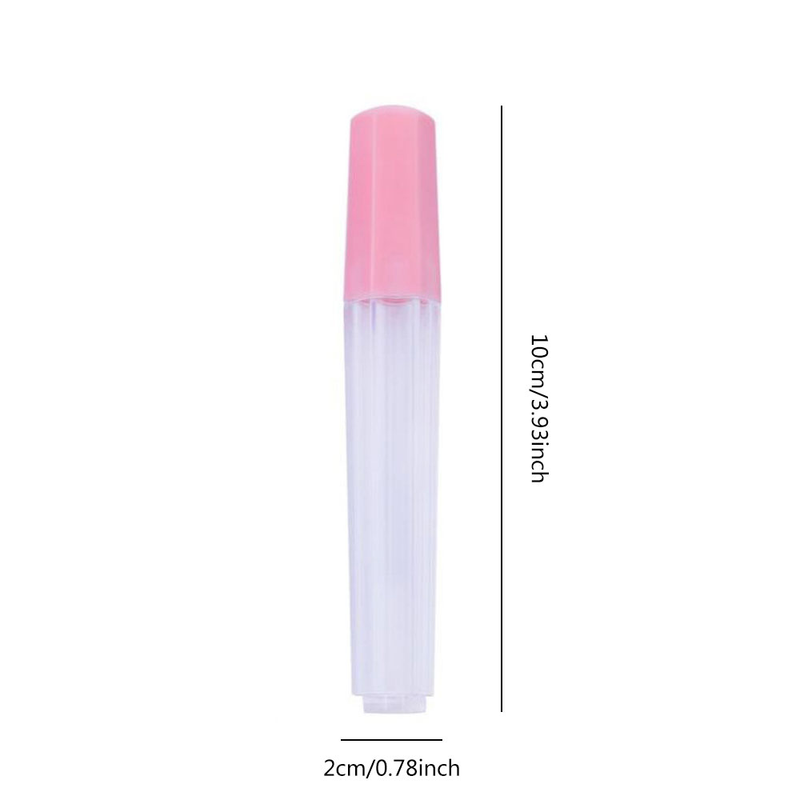 Transparent storage plastic needle bottle, compact storage, hand sewn needle storage bottle, needle bottle_voghion.com